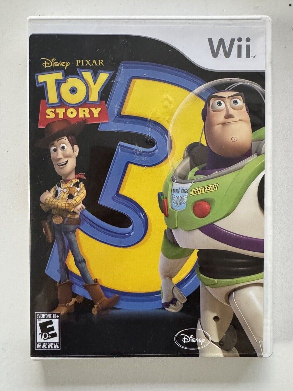Toy Story 3: The Video Game Wii Game, Manual & Mini Poster